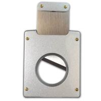 GBD Ultra Slim Cigar Cutter - Matt Silver - End of Line